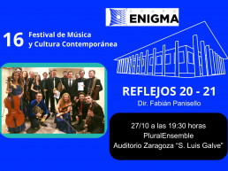 27 de octubre de 2025. Concierto. Gira Nacional de PluralEnsemble, Zaragoza